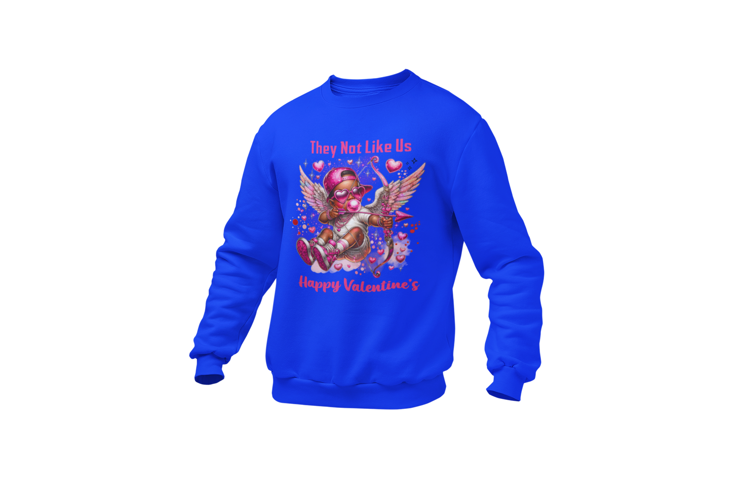 "THEY NOT LIKE US (BOY CUPID)" - VALENTINE'S GRAPHIC DESIGN