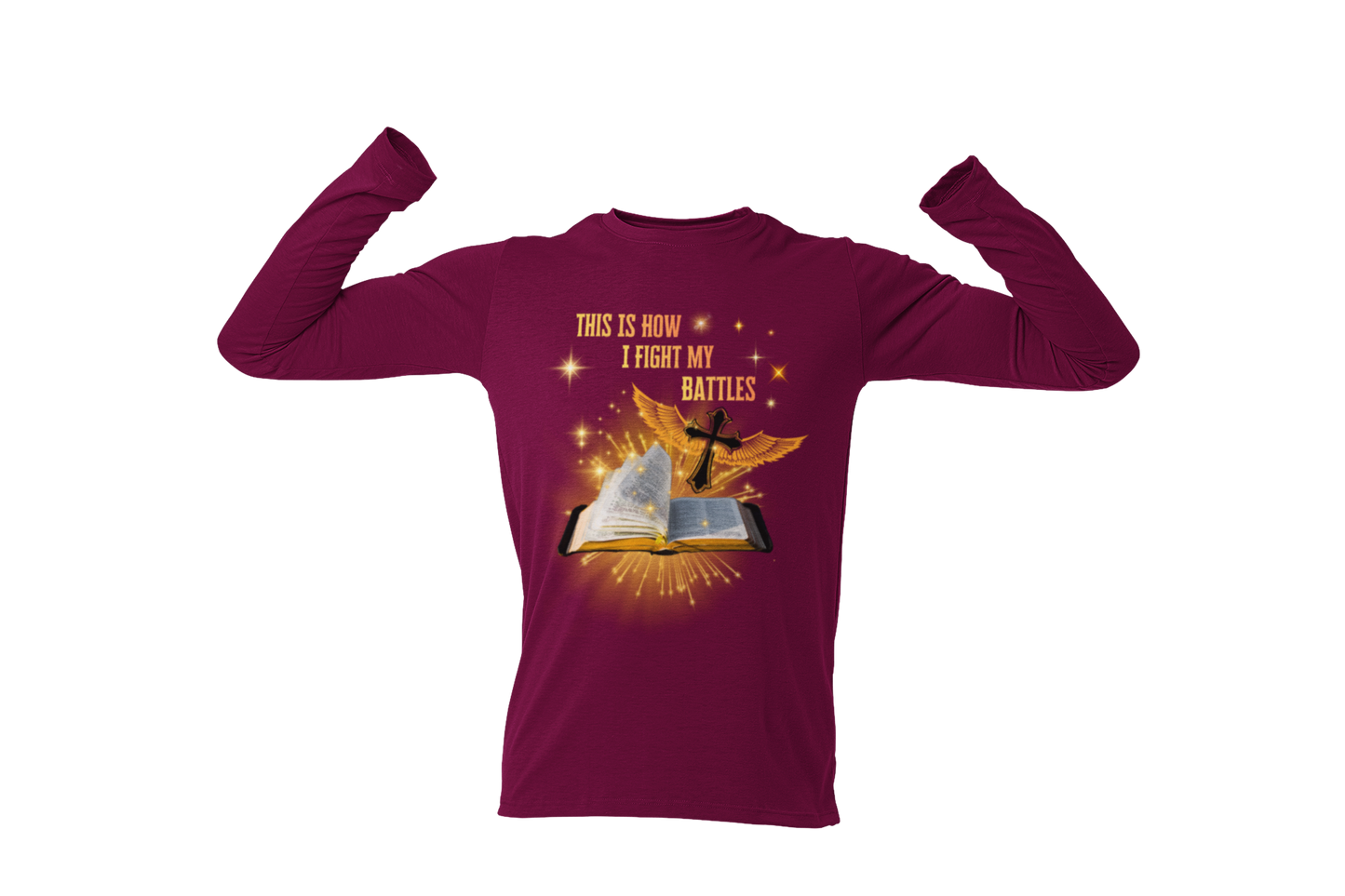 "THIS IS HOW I FIGHT MY BATTLES" CUSTOM GRAPHIC