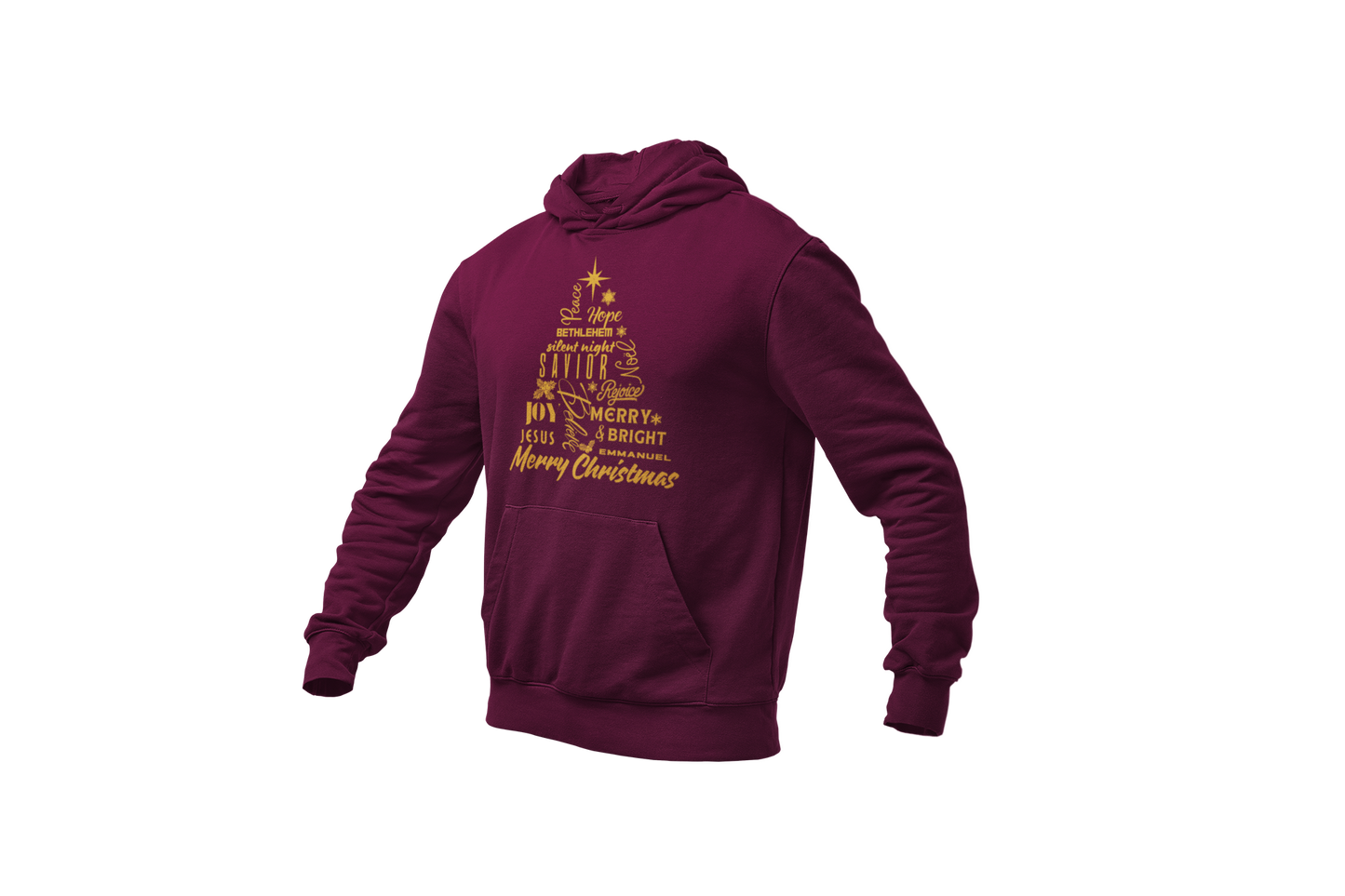 "THE MERRY WORDS OF CHRISTMAS TREE" SIGNATURE HOLIDAY DESIGN