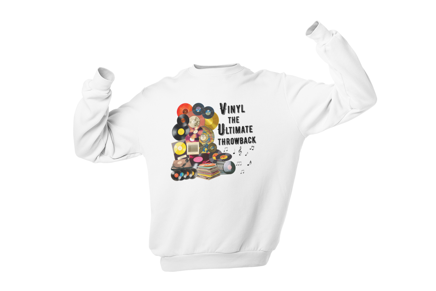 "VINYL THE ULTIMATE THROWBACK" CUSTOM DESIGN