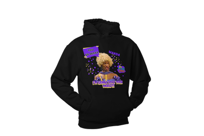 "UGLY WANDA,  I'M GONNA ROCK YOUR WORLD!!!" GRAPHIC HOODIE