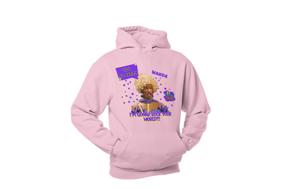"UGLY WANDA,  I'M GONNA ROCK YOUR WORLD!!!" GRAPHIC HOODIE